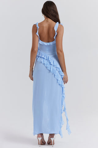 ARIELA© | RUFFLE MAXI DRESS