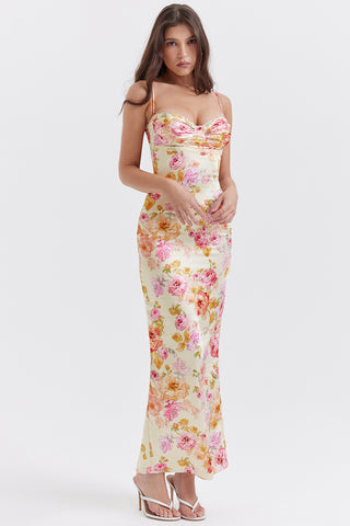 LUCENA© | FLORAL MAXI DRESS