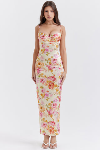 LUCENA© | FLORAL MAXI DRESS