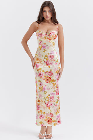 LUCENA© | FLORAL MAXI DRESS