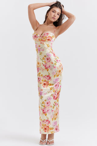 LUCENA© | FLORAL MAXI DRESS