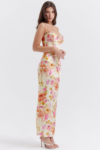 LUCENA© | FLORAL MAXI DRESS