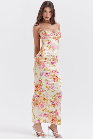 LUCENA© | FLORAL MAXI DRESS