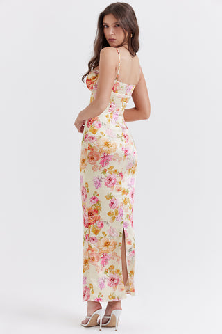 LUCENA© | FLORAL MAXI DRESS