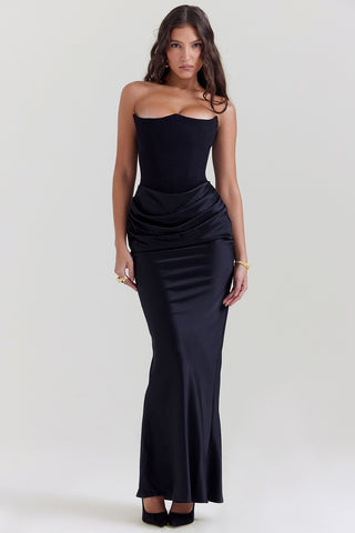 BIANCA© | STRAPLESS CORSET MAXI DRESS